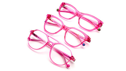 Pure Relaunch Pink Frames